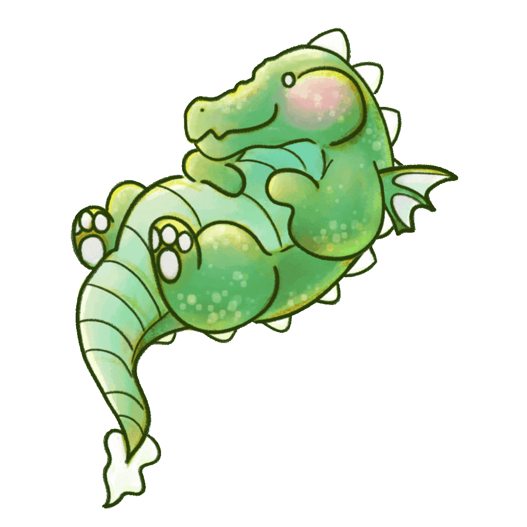 Green Dragon Flying
